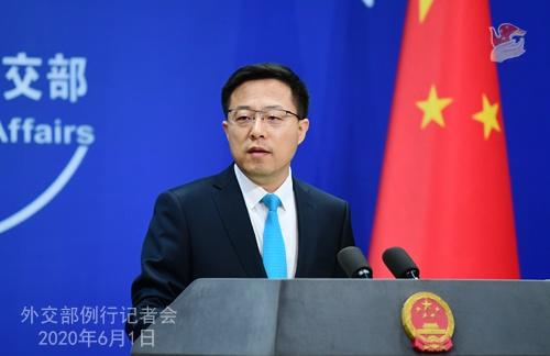 赵立坚(外交部网站)