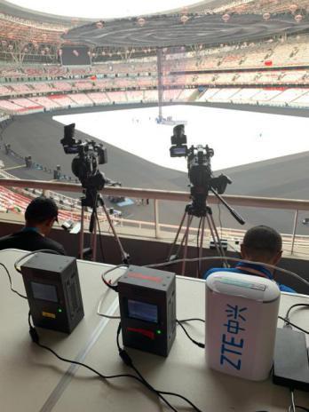 图1:中兴通讯5G智慧数字化室分QCell应用于2019年二青会主场馆
