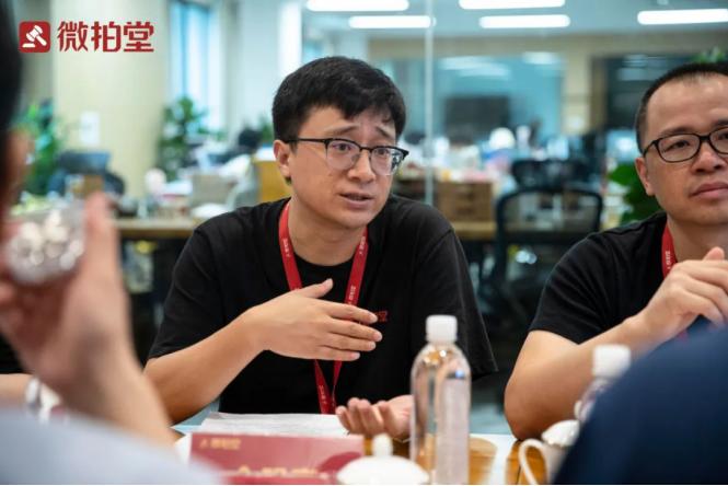 (金明亮介绍微拍堂运营数据)
