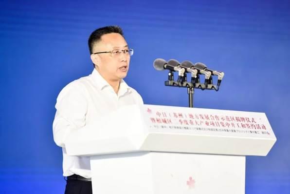 ▲ 相城区委书记顾海东先生发表致辞