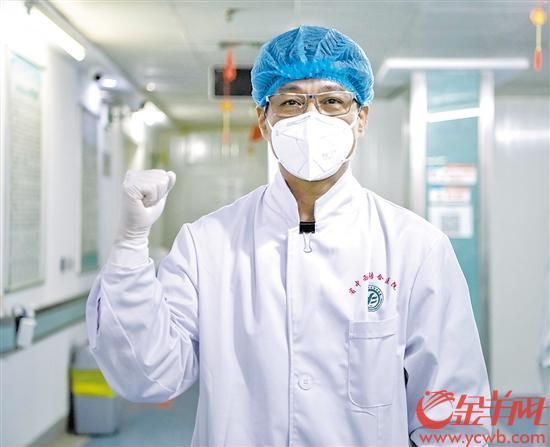 德叔在抗疫一线 羊城晚报全媒体记者汤铭明摄