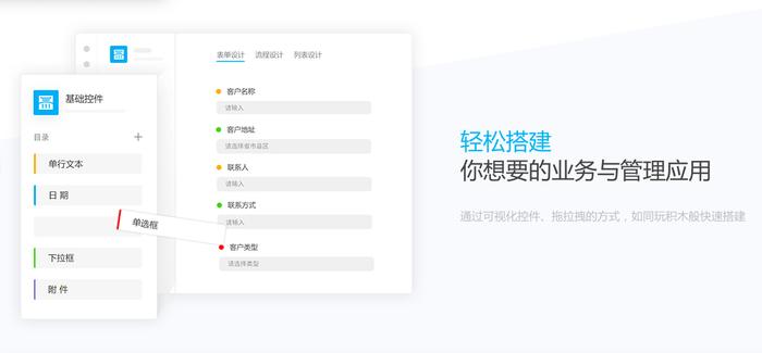 利用低代码平台的优势,可以快速轻松搭建应用 | 奥哲