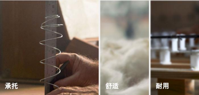 (图:美国知名品牌丝涟床垫)