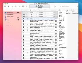 ▲ macOS 下的 Endnote X9;