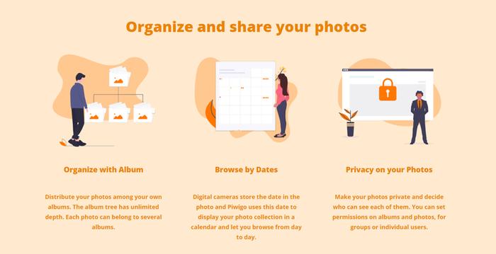 图片来源:Piwigo网站页面截图。