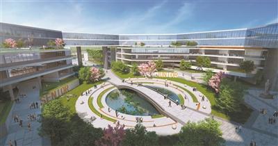 华附知识城校区效果图
