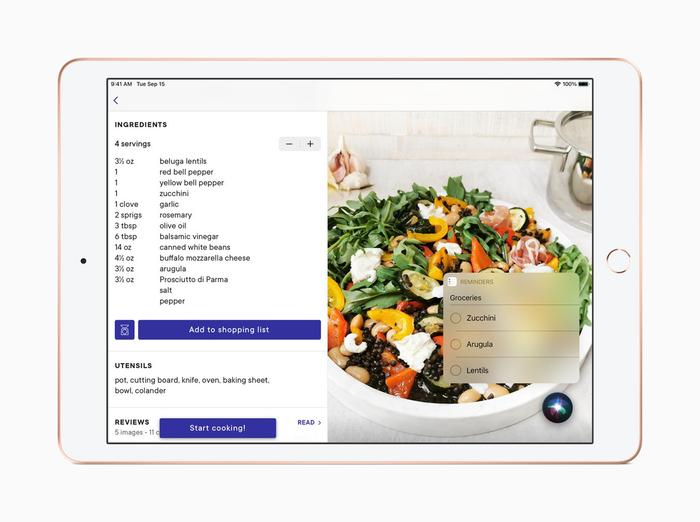 ▲ iPadOS 14 为来电、Siri 和搜索采用精简小巧的新设计,还拥有经过简化的新边栏和工具栏,以及使用 Apple Pencil 记笔记等更出色的功能。