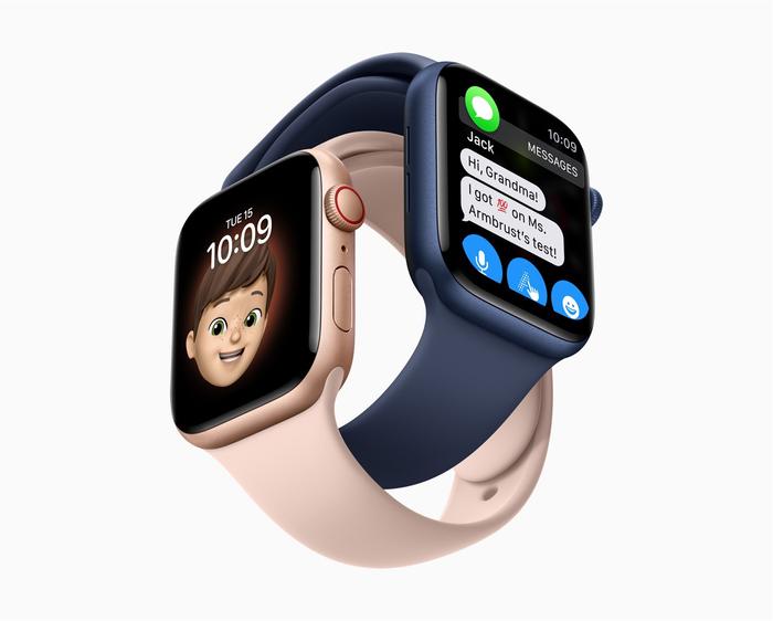 ▲有了家人共享设置功能,包括孩子和老人在内的全家人都能畅享 Apple Watch 的精彩。