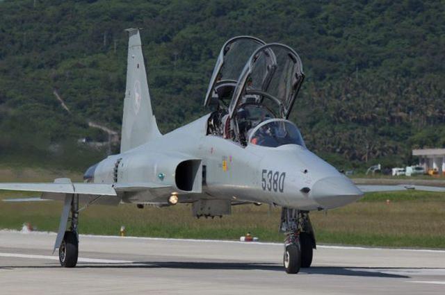 【资料图:台东志航基地此前部署有F-5E和F-5F战机】