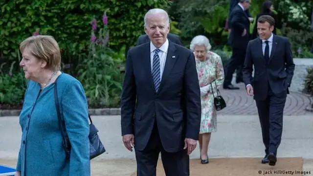 G7峰会期间,美德在对华政策上已经存在分歧。图源:盖蒂图片社