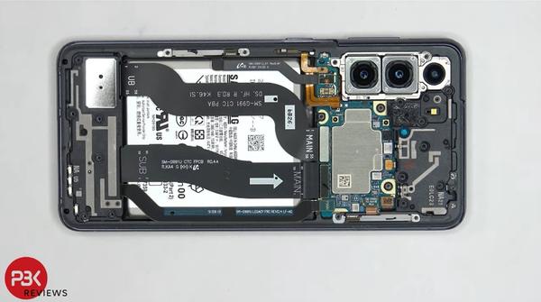 三星Galaxy S21内部拆解图