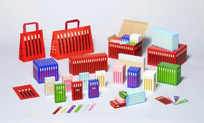 符合极简主义美学的Pocky the Gift;图片来源:DENTSU INC