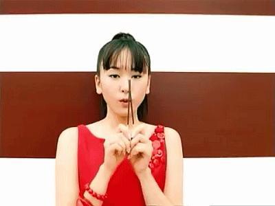 Gakki Smile;图片来源:Pocky广告