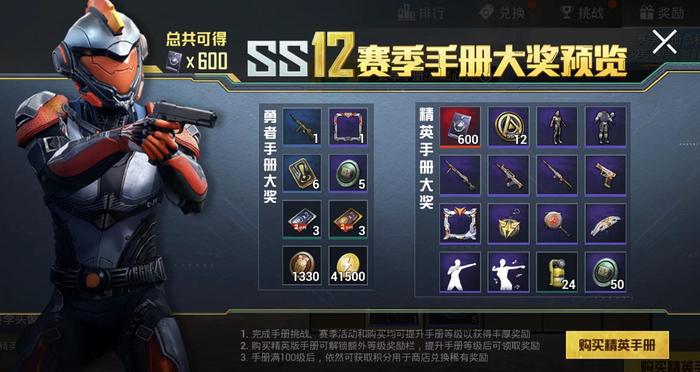 《和平精英》通行证,一次性货币+解锁道具