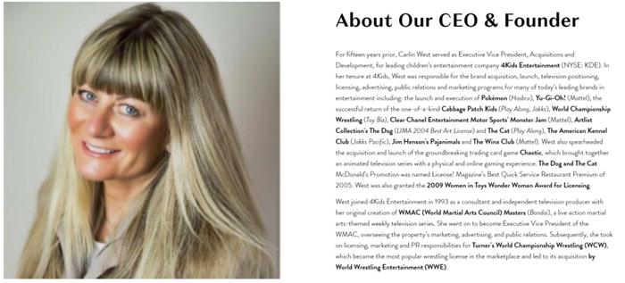 CarlinWest Agency创始人介绍