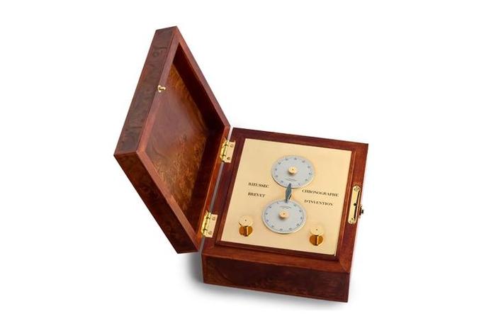 尼古拉斯·马蒂厄·凯世(Nicolas Mathieu Rieussec)最初发明的计时码表。图片来源:Worn & Wound