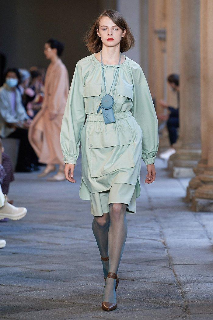Max Mara 2021春夏系列 图片来源:Vogue
