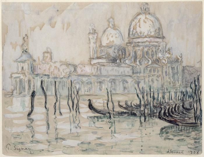保罗·希涅克,《威尼斯》1908©MuséeMarmottanMonet