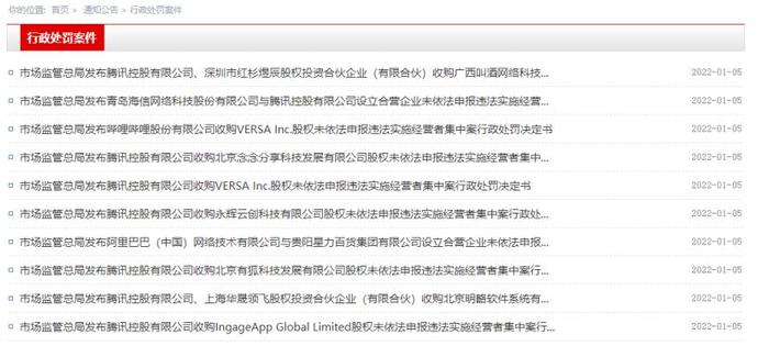 重大突发！阿里、腾讯、B站遭市场监管总局处罚，13张罚单集中发布！A股大牛集体崩跌，发生了什么？