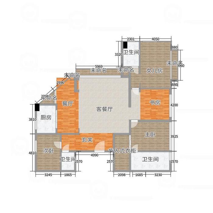 兔宝宝案例分享丨260㎡全屋定制，极简的高端操作