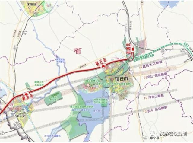 观澜｜京沪高铁二线最新消息：出山东后在江苏宿迁分叉南下