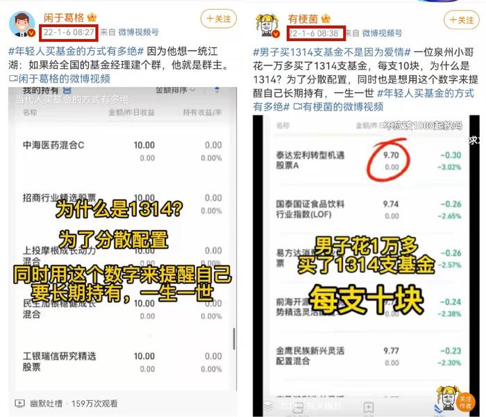 奇怪的“基金海王”：买1314只基金上热搜，是真实存在还是营销广告