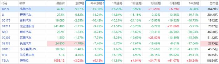 特斯拉是2022年“首选股票”？蔚小理们可不答应