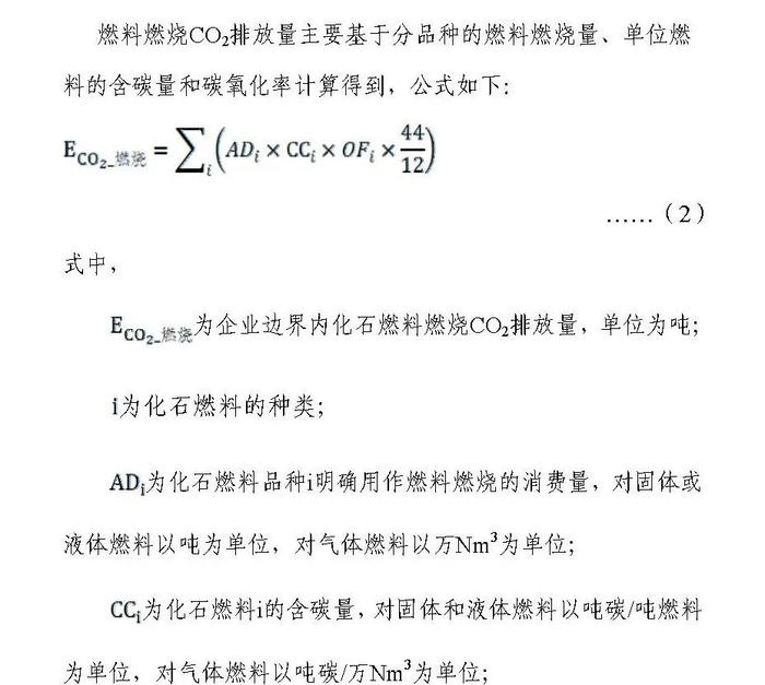 温室气体排放核算方法与计算工具（化工行业）