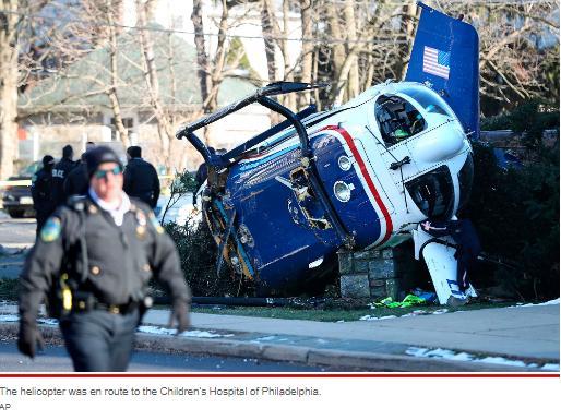 “绝对的奇迹！”美国一载有婴儿的医疗直升机坠毁，机上全员幸存