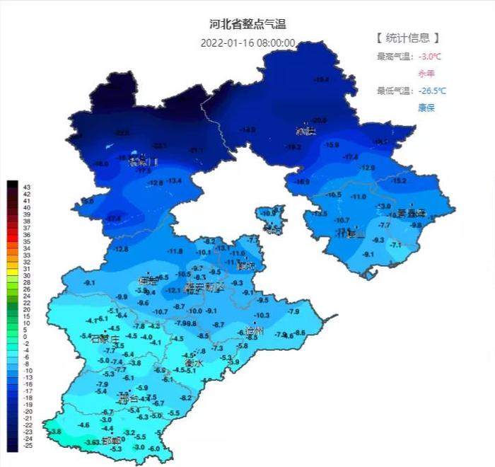 未来三天，河北各地升温模式陆续开启，中南部最高气温将升至5℃~10℃