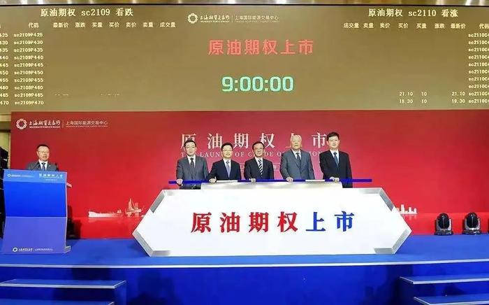 “原油期权上市”名列新华社“2021年上海国际金融中心建设十大事件”