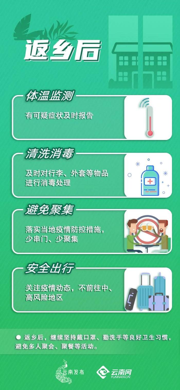 想了解31个省市区返乡政策？上“云南发布”查询！