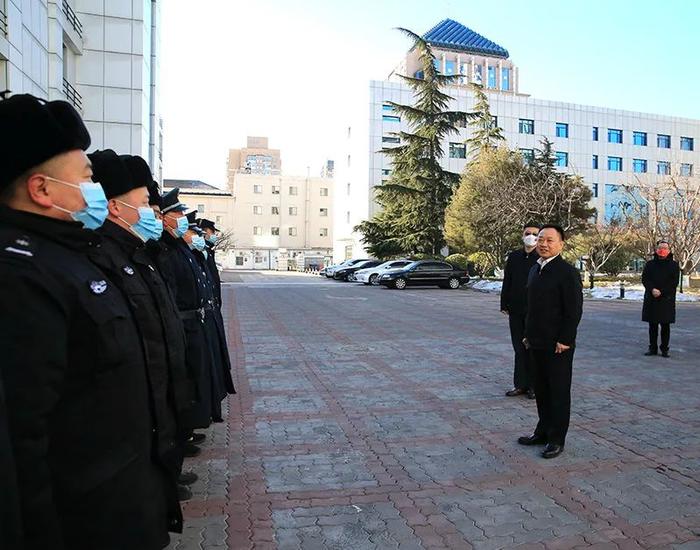 李国英大年初一看望慰问水利值班、水文监测、后勤保障人员 检查指导黄河防凌、珠江流域抗旱工作