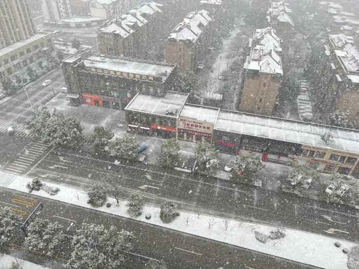 鹅毛大雪！今日浙江多地在“晒”雪，温州的雪什么时候能来？
