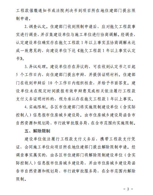 烟台新规！建设单位拖欠工程款1年以上的，限制开工建设新项目！