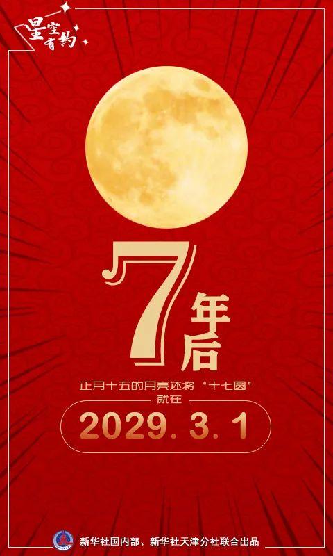 今年的元宵月“十七圆”，你知道下次是哪年吗？｜星空有约