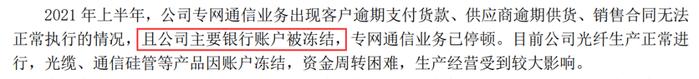 账上5亿，却还不起200万！这家公司被申请破产重整，专网通信业务爆雷预亏超70亿