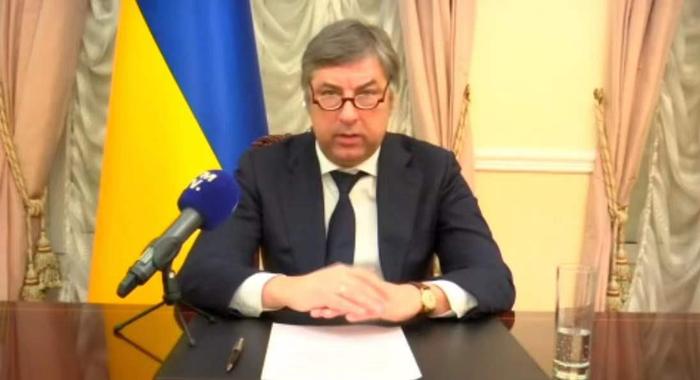 乌克兰驻法大使谴责俄罗斯对乌克兰的袭击