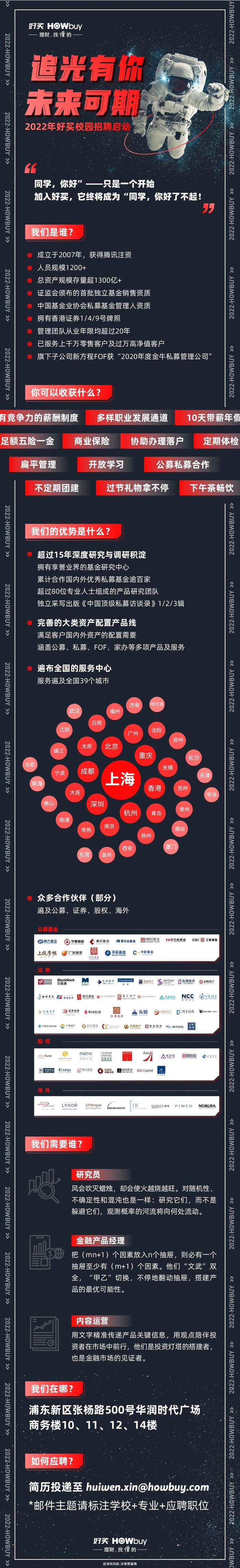 追光有你，未来可期 | 2022年好买校园招聘启动