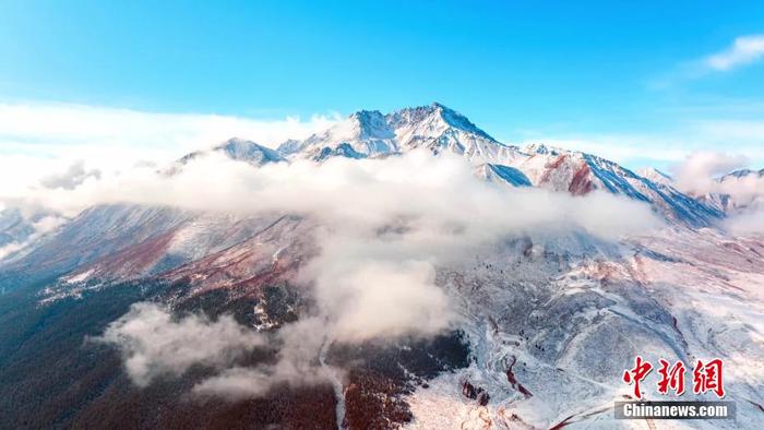 春雪祁连山 来自海拔5000米的纯净与磅礴