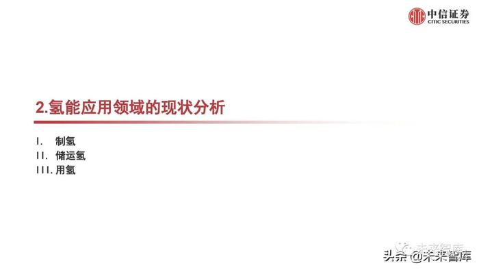 氢能源行业深度研究：氢能定位、产业全景与应用现状分析