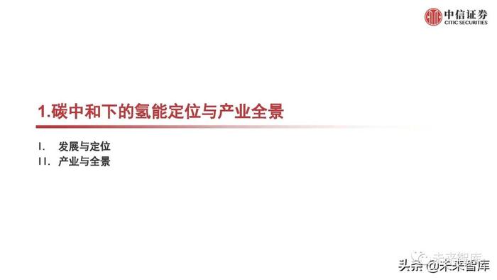 氢能源行业深度研究：氢能定位、产业全景与应用现状分析