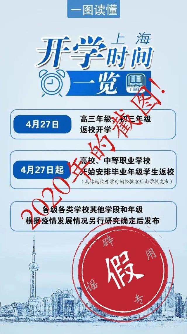 返校时间确定？可恶，我又被标题给骗了