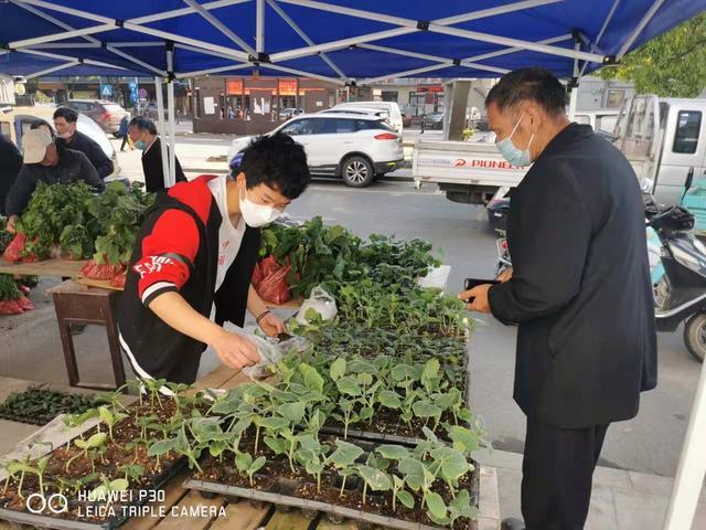 菜苗培植、农技下乡、义卖捐款——诸暨工业职业技术学校多彩实践课堂演奏“实战”三部曲