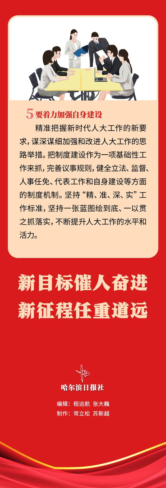 【两会·一图读懂】围绕大局认真履职 勇于担当积极作为 一图读懂哈尔滨市第十五届人民代表大会常务委员会工作报告