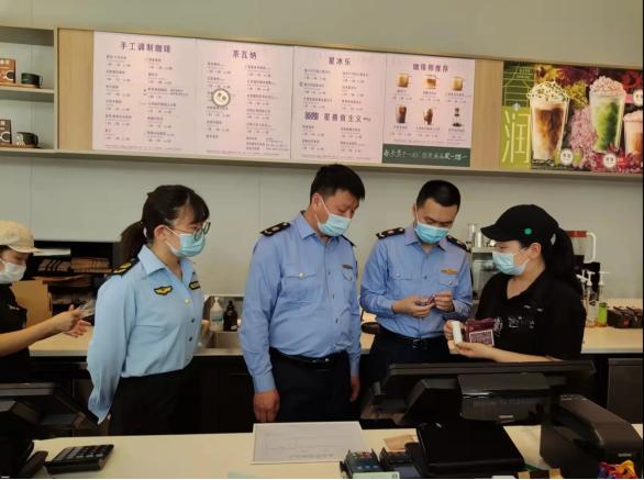 陕西省咸阳市秦都区市场监管局开展重点连锁餐饮门店食品安全专项检查