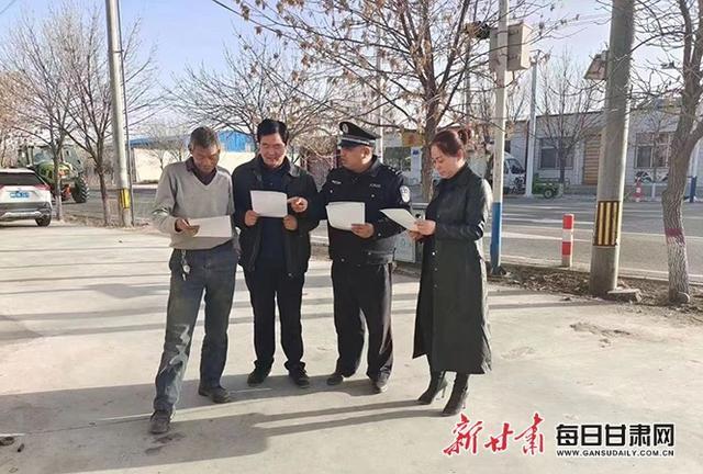 武威民勤县公安局大力推动农村警务工作（图）