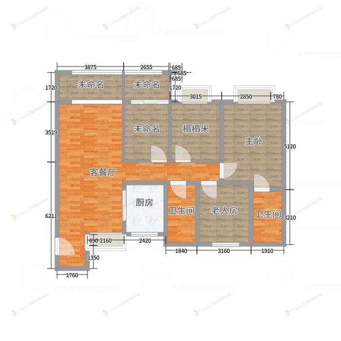 兔宝宝全屋定制案例分享丨136㎡原木日式风，治愈系爱家