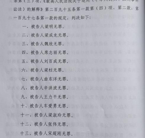 黑河首起恶势力案13名被告人再审后判无罪，11人已申请国家赔偿