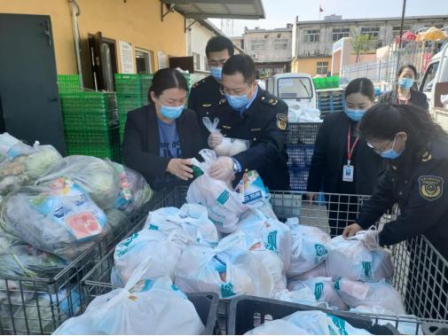 数说奋战在“疫”线的市场监管“蓝” ——河北邯郸市封控管控期间市场监管工作纪实